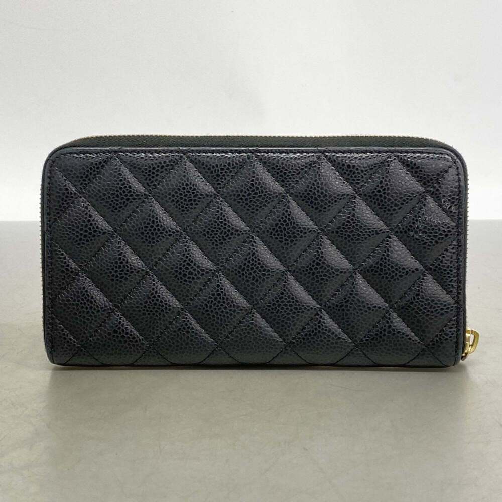 CHANEL Black Caviar Leather Wallet - Picture 8 of 8